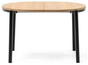 Rozkladací jedálenský stôl s doskou v dubovom dekore v prírodnej farbe 90x120 cm Montuiri – Kave Home