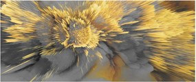 Obraz - Zlatá expanzia (120x50 cm)