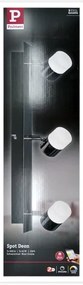 Paulmann 50099 - 3xLED/6,5W Stmievateľné bodové svietidlo SMART DEON 230V ZigBee