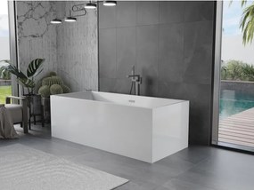 Mexen Vigo, voľne stojaca vaňa 178,5 x 80 cm, biela, grafitový prepad, 51251788000-66