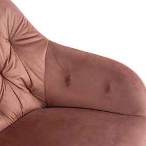 Set - 2 ks Jedálenská stolička AVENBERG LOREN, ružová