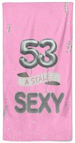Osuška Stále sexy – ružová (vek: 53)