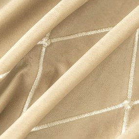 Dekorstudio Francúzsky zamatový záves PIERRE CARDIN MARGO - béžový