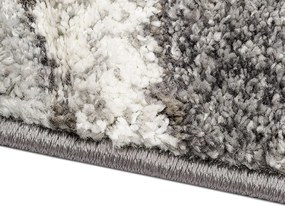 Oriental Weavers, Kusový koberec Castro Carved 163/NQ2M, 80x120, šedá, kancelária
