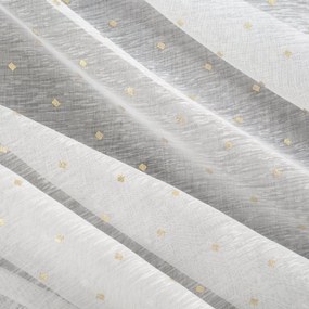 ZÁCLONA NA PÁSKE SIBEL 300X150 CM BIELA
