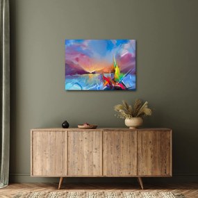 Obraz - Západ slnka (70x50 cm)