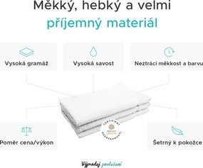 Uterák Classic malý béžový 30x50 cm, 100% bavlna