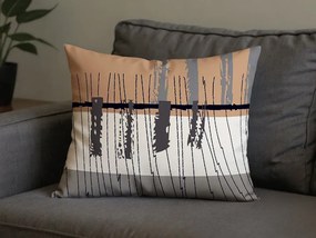 Polybavlnená obliečka na vankúš PINIA POLY 50x70 cm, sivá