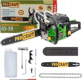 Benzínová reťazová píla Procraft GS-50