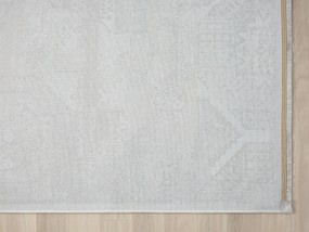 My Flair, Kusový koberec My Kazak creme, 80x150, šedá, chodba / predsieň