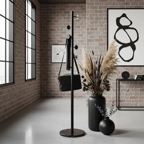 Stojanový vešiak DAKAR čierny mramor