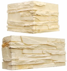 Sadrový obkladový kameň Vesuvio rohový