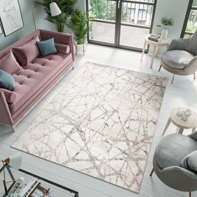 TA Koberec D157A L.GREY VIZON VALLEY Rozmer: 150x220 cm