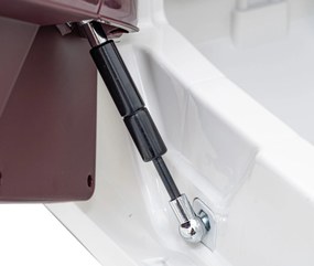 Ramiz Elektrické autíčko Bentley Bacalar pre deti biele + diaľkové ovládanie + EVA + LED audio + pomalý štart