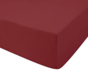 JERSEY PRESTIERADLO 023 90X200 CM BORDOVÁ