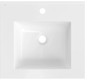 Mexen Otis, umývadlo na zapustenie 51 x 46,5 cm, biela lesklá, 25185000