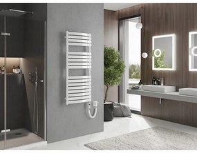 Mexen Bachus, elektrické vykurovacie teleso 1200 x 500 mm, 600 W, biela, W109-1200-500-2600-20