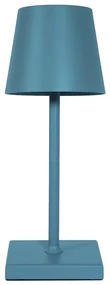 Eurolamp LED Stmievateľná nabíjacia dotyková stolná lampa LED/3,5W/5V 5200mAh modrá EU0443