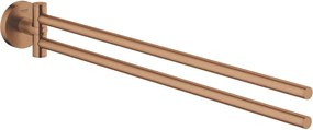 Držiak uterákov GROHE Essentials kartáčovaný Warm Sunset G40371DL1