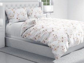 Biante Bavlnené posteľné obliečky Sandra SA-285 Jesenné eukalypty Predĺžené 140x220 a 70x90 cm