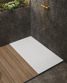 Gelco Gelco, ELEA vanička z liateho mramoru, obdĺžniková 150x80cm, biela, PEL15080