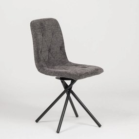 ITTC Stima Otočná stolička LUNA Vyberte látku ->: LUNA raven 15 šedá