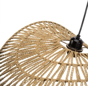 Toolight Toolight, závesné stropné svietidlo 50cm, 1xE27, APP1739-1CP, hnedá-čierna, OSW-06062