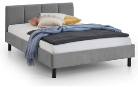 Sivá čalúnená jednolôžková posteľ bez roštu 120x200 cm Joker – Meise Möbel