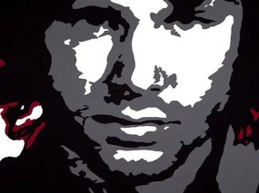 Ručne maľovaný POP Jim Morrison | rôzne rozmery
