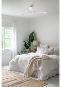 FARO 33828WT-Stropný ventilátor PUNT TUB M biela pr. 132 cm WT + diaľkové ovládanie