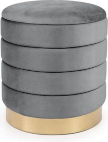 Taburetka LUNA grafitová