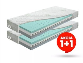 Penový matrac Benab Omega Flex Duo 200x80 cm (T3/T4) *AKCIA 1+1. Akcia (1+1): populárny a pohodlný obojstranný matrac so snímateľným poťahom, z naturálnej BIO peny so 7-zónovým odvetrávacím systémom vyrobený na Slovensku 763308