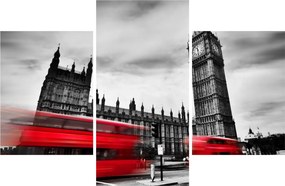 Obraz - Londýnske Houses of Parliament (90x60 cm)