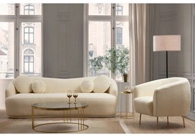 Krémová pohovka 225 cm Ancona – Artie