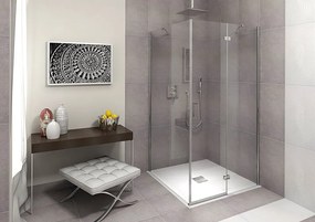 Polysan Polysan, FLEXIA sprchová vanička z liateho mramoru štvrťkruh, s možnosťou úpravy rozmeru, 90x90cm, R550, 91181