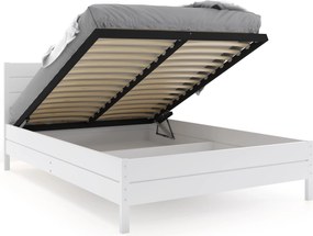 Manželská posteľ CONTINENTAL 160x200 biela