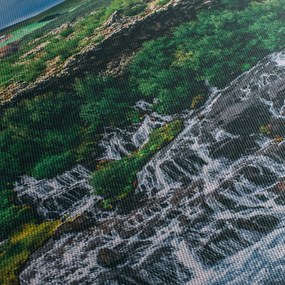 Obraz vodopádov v prírode (120x50 cm)