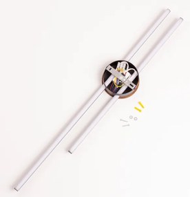 Brilagi - LED Nástenné svietidlo WOODY COLLINE LED/15W/230V 80 cm dub čerešňa