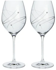 Celebration crystals Poháre na víno CRYSTALS MODERN 470 ml, 2 ks