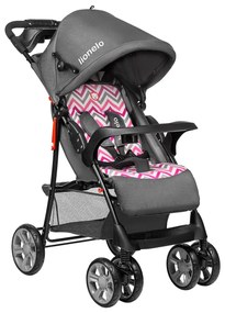 Športový kočík Lionelo Emma Plus pink scandi