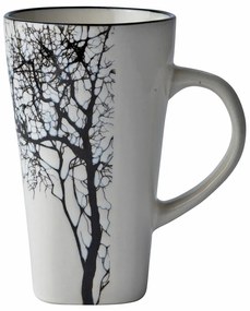 Biely kameninový hrnček Villa Collection, 500 ml