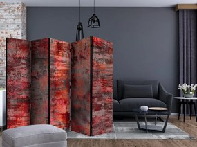 Artgeist Paraván - Red Metal [Room Dividers]