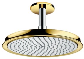 Hansgrohe Raindance Classic - Hlavová sprcha 240 1jet so sprchovým ramenom, chróm/vzhľad zlata 27405090