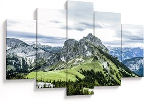 Obraz - Vrcholy hôr (150x105 cm)