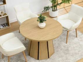 Rozkladací jedálenský stôl ORHAN dub 100 - 180 cm