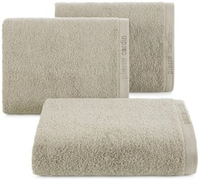 BAVLNENÝ UTERÁK PIERRE CARDIN EVI SADA 3KS 70X140 CM SVETLOBÉŽOVÁ