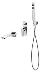 Cersanit S952-037 - Vanová sada s podomietkovou batériou MILLE chróm lesk