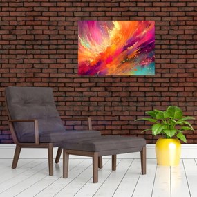 Obraz - Dynamická abstrakcia (70x50 cm)