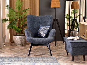 Relaxačné kreslo Florentino (sivá + čierna). Akcia -20%. Vlastná spoľahlivá doprava až k Vám domov. 1135788