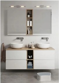Cersanit Moduo, zrkadlová závesná skrinka 40x14x80 cm, antracitová matná, S590-071-DSM